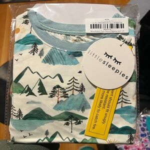 Little Sleepies Scenic Forest Pajama Set